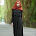 Model Gamis Warna Hitam