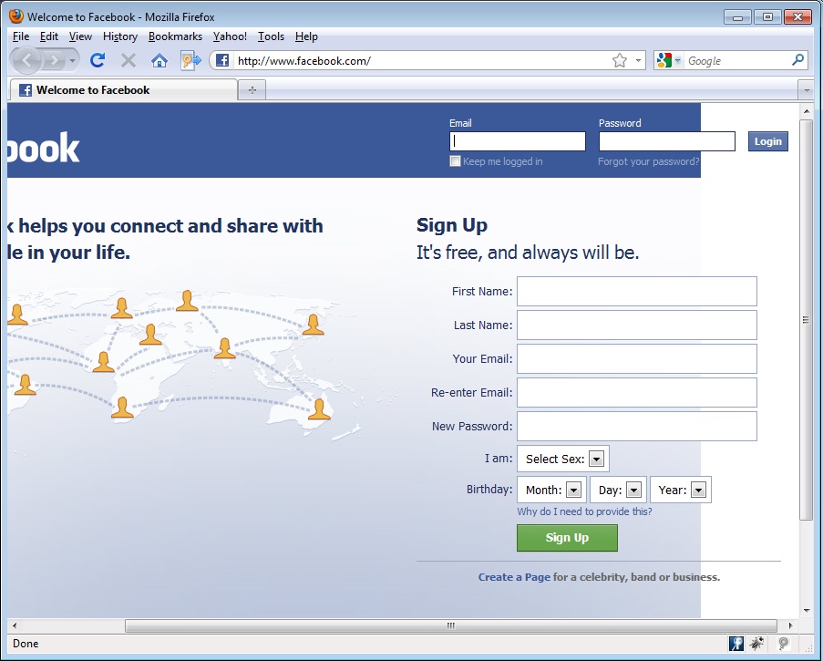 Software Quality Assurance Stuff: Bug in Facebook login page