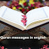 Quran messages in english