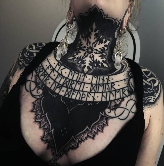 Tatuajes blackwork