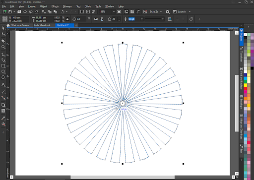 polygon shape tengah