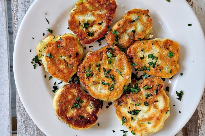 Image of Squash Blossom Fritters