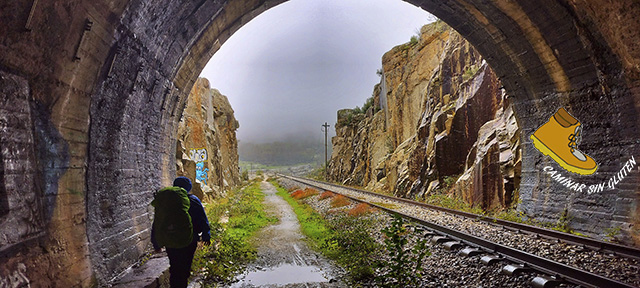 Salida del Túnel del Collado hacia la Dehesa Vieja de Bustarviejo