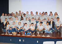 Group photo of AMP Camp attendees