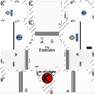  and the package includes complete with home kits Baru!!! Real Madrid 2018/19 Kit - Dream League Soccer Kits