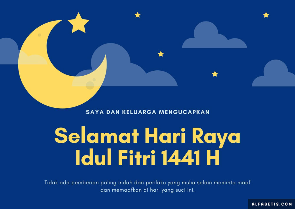 review terbaru Contoh Kartu  Ucapan  Hari Raya Idul Fitri 2022