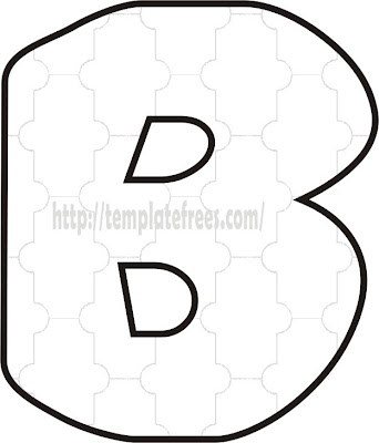 Large Printable Bubble Letters 01