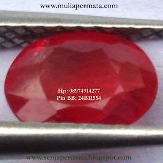 Toko Batu Permata, Jual Batu Cincin, Batu Sapphire, Batu Orange Sapphire, Natural Orange Sapphire