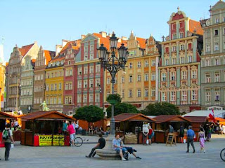 Beautiful Renek Old Town Main Square Wroclaw Poland