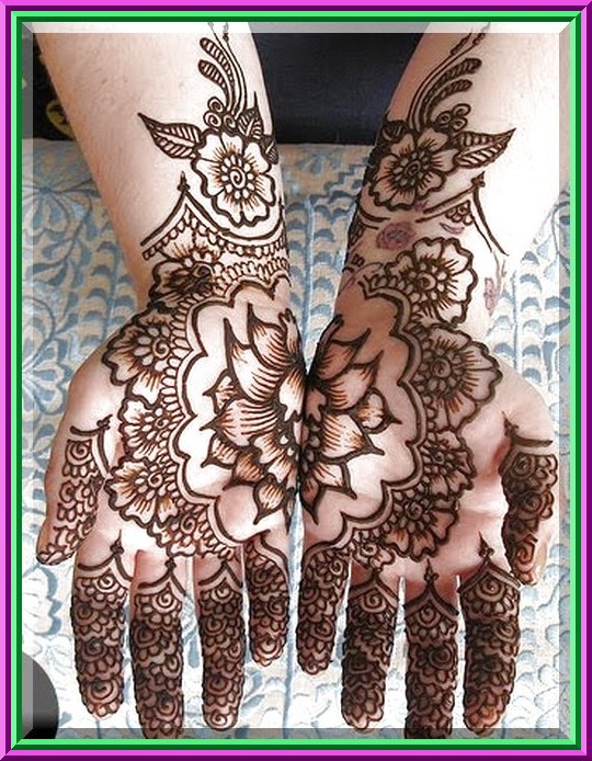 Latest Mehndi Design Pakistani women design wedding henna designs to see 