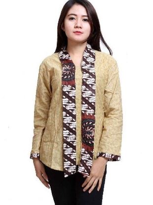 17 Contoh Model  Baju  Batik  Simple Elegan Trend 2019