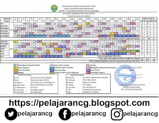 Lampiran Kalender Pendidikan Kalimantan Timur 2023-2024 (www.pelajarancg.blogspot.com)