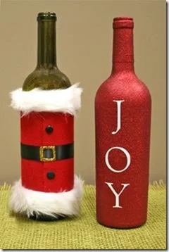 decorar botellas navidad todonavidad info (19)