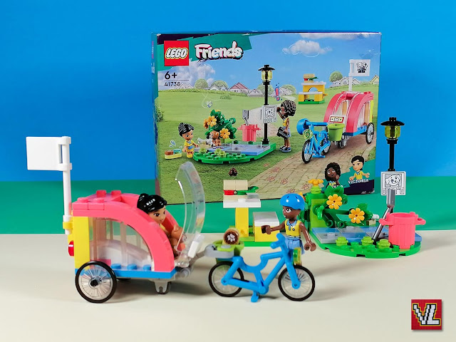 Set LEGO® Friends 41738 Bicicleta de Resgate de Cães