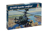 Italeri 1/72 AH-64D APACHE LONGBOW (0080) Colour Guide & Paint Conversion Chart