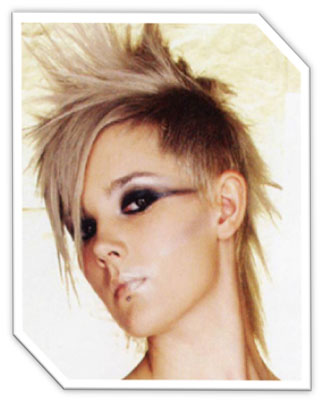 Tagged with: Mohawk Punk Hairstyle for Young Men Simple Hair Styles: Curly