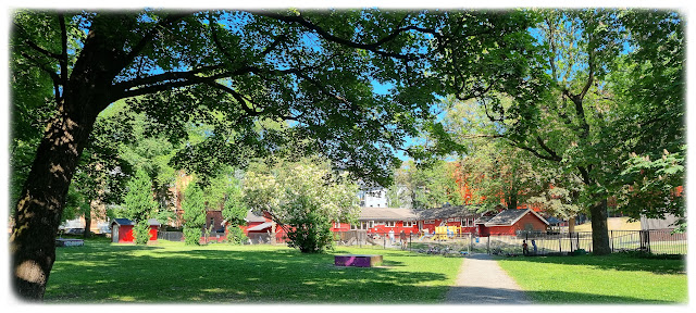 Kråkeslottet barnehage i Sofienbergparken i Bydel Grünerløkka i Oslo.