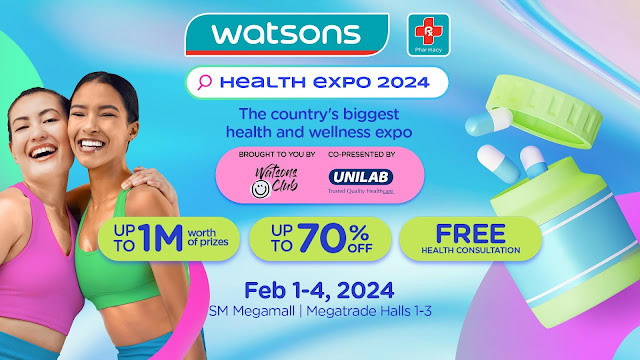Start Your Path To Wellness At The Watsons Health Expo 2024 morena filipina beauty blog