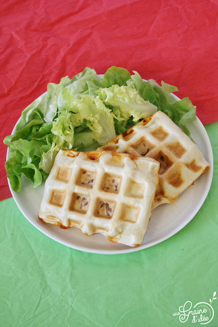 Pizza Gaufre Recette facile et rapide