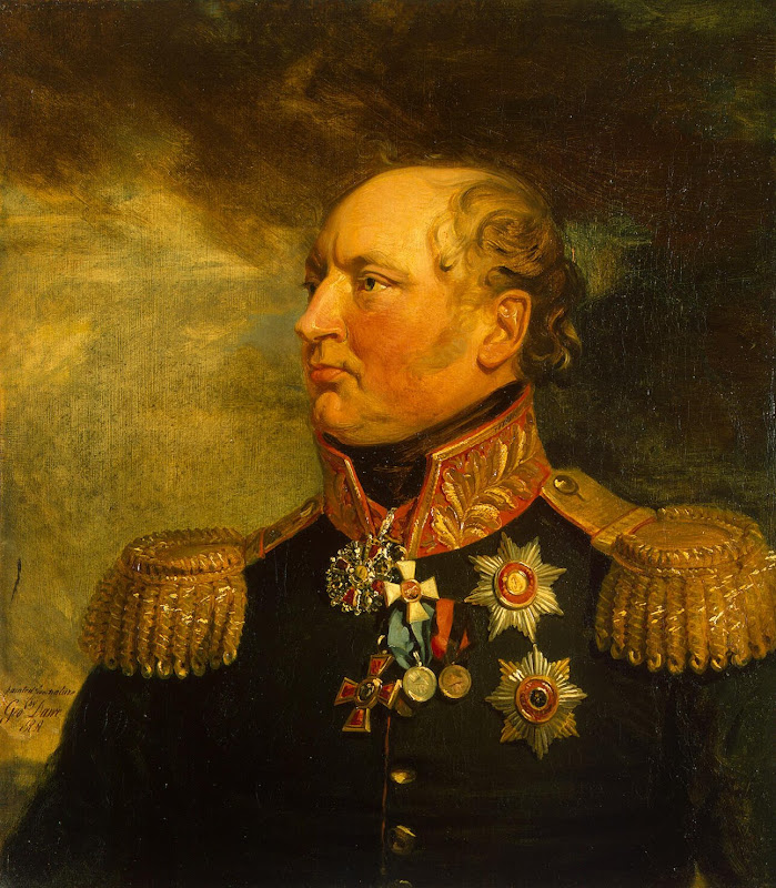 Portrait of Fyodor F. Leviz by George Dawe - History, Portrait Paintings from Hermitage Museum