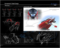 Pulsar 200NS Development Sketches