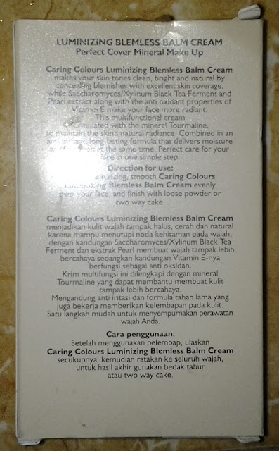 Review BB Cream Caring Colour