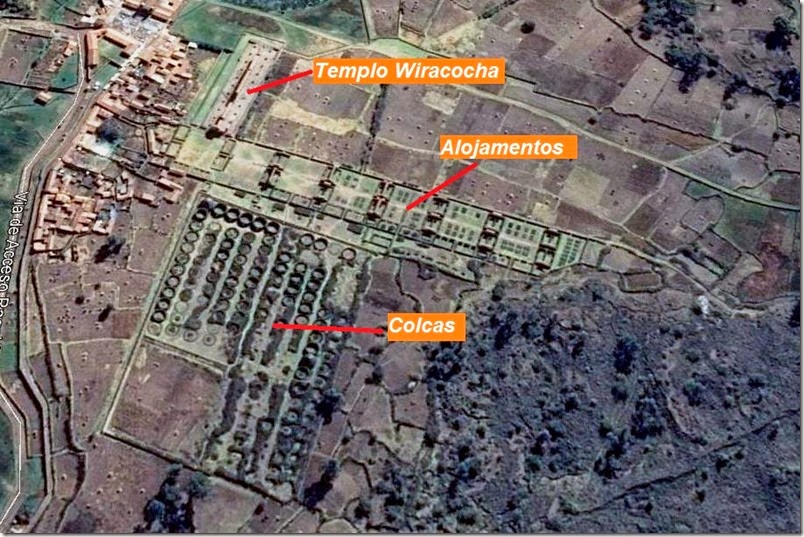 Raqchi GoogleEarth