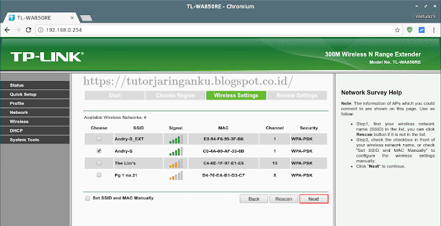 Tutorial Cara Setting Range Extender TP-LINK TL-WA850RE