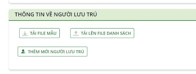 Cách đăng ký lưu trú online trên dichvucong.dancuquocgia