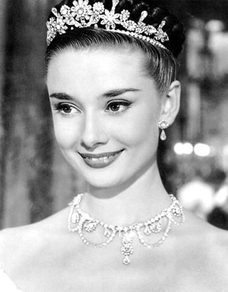 She's a lady Audrey Hepburn