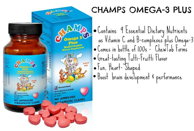 CHAMPS, Multivitamins, CHEWABLE, omega-3 plus, children