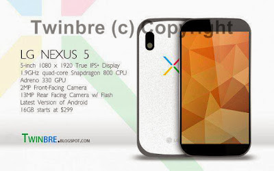 google nexus 5 final specs, price and release date