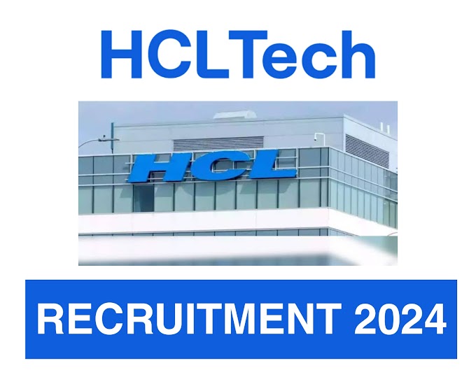 HCL Recruitment 2024 - Apply Online for Various posts