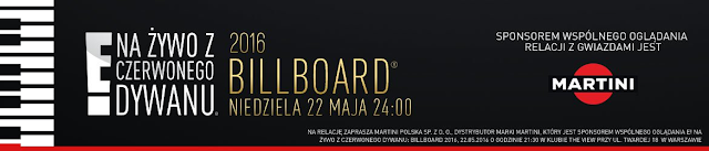 Relacja E! Na zywo z czerwonego dywanu Billboard 2016 