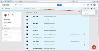 Cara Membuat Grup dan Mengirim File ke Grup di Gmail 