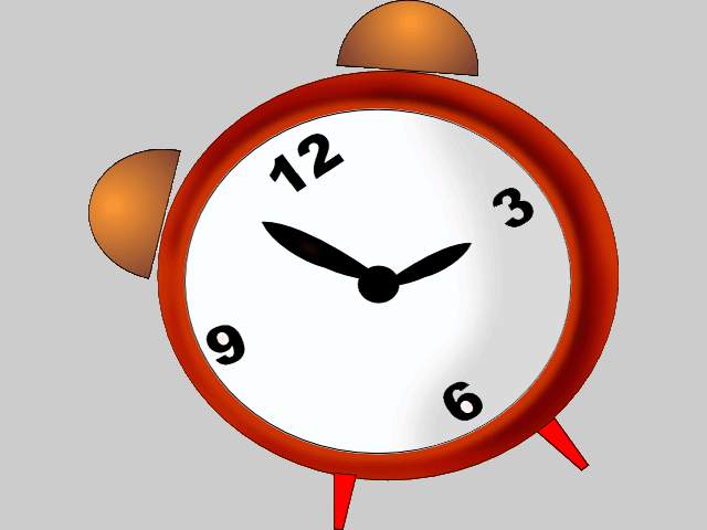 Free Clip Art Clock. Alarm Clock Household Free