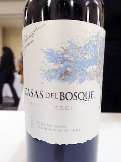 Casas del Bosque Gran Reserva Cabernet Sauvignon 2019 (91 pts)