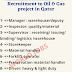 Recruitment to Oil & Gas project in Qatar