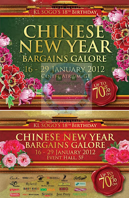 Sogo CNY Bargains Galore