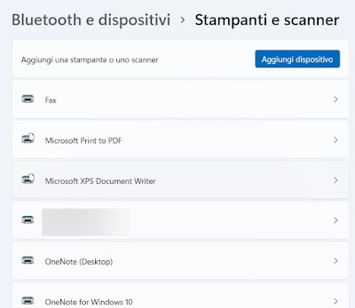 Stampante Windows 11