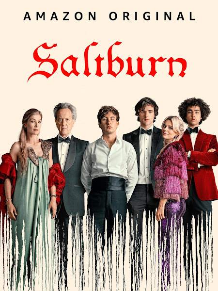 Poster for the Saltburn movie