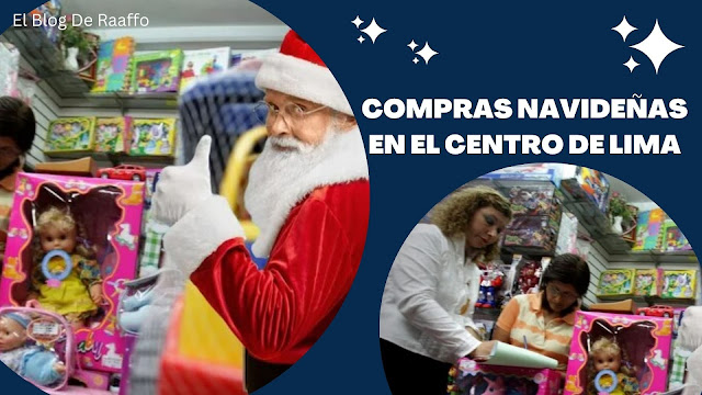 video de como hacer tus compras navideñas en Lima