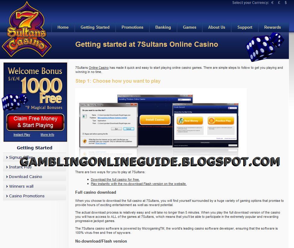 sultans online casino