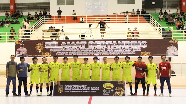 Kresna Fc Juara 3 Usai Tekuk Ditsamapta Fc di Tournament Futsal Kapolda Cup 2022
