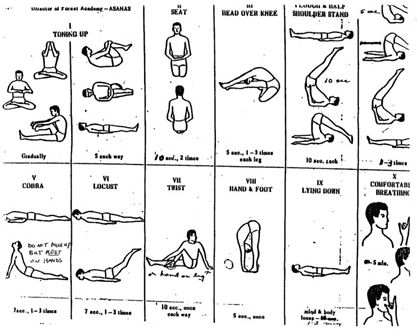 Chart yoga names  hindi Hindi Yoga Gallery: Poses Names And poses