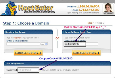 Coupon Hosting Gratis