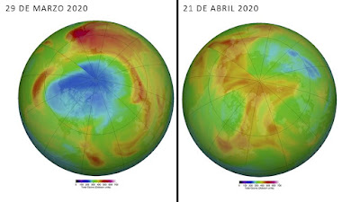Fuente de la imagen https://www.lavanguardia.com/natural/20200424/48694037035/agujero-capa-ozono-artico-cierra-ola-calor.html