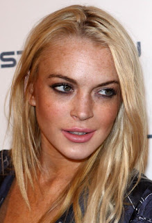 lindsay lohan hair color