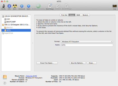 Paragon NTFS for Mac OS X