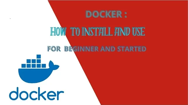 how  to install and use docker for beginner